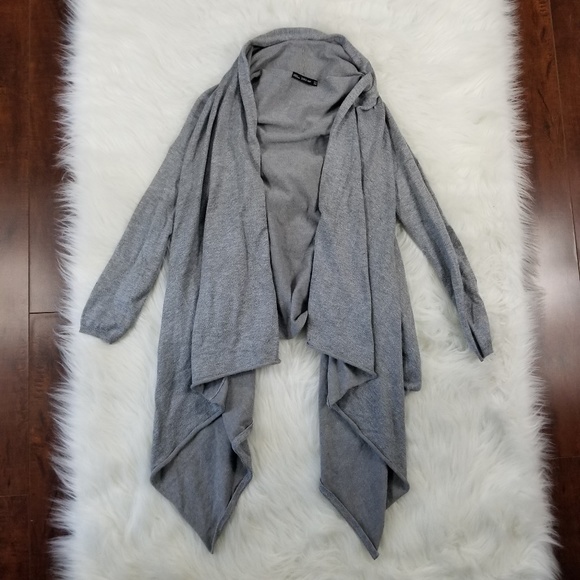 Zara Sweaters - Zara Knit Women's Sm Gray Open Sweater Cardigan